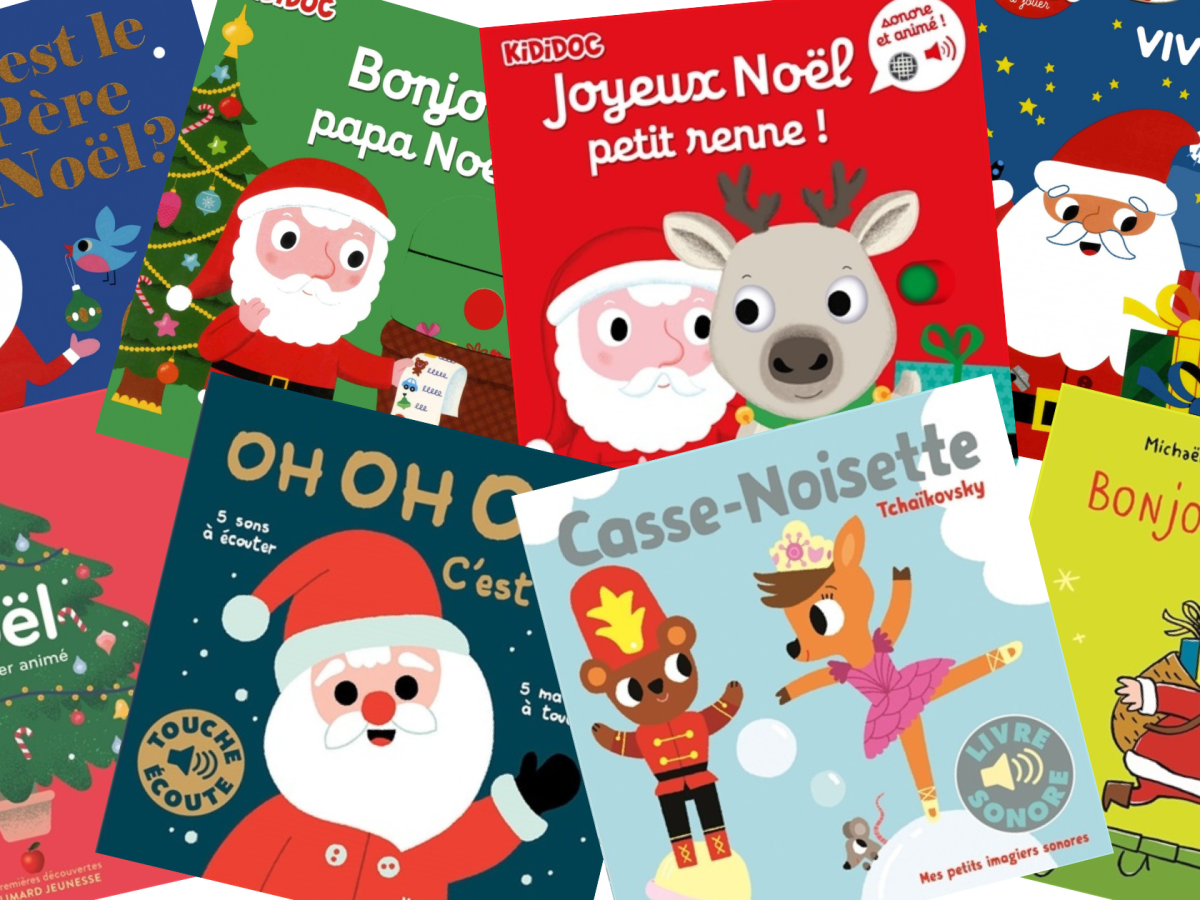 Des livres cartonnés de Noël pour les tout-petits